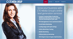Desktop Screenshot of ctemediagroup.com